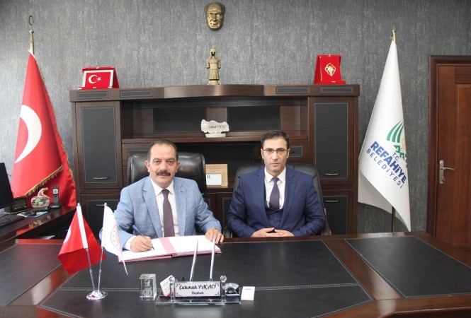 "Refahiye Belediyesi Yöresel Ürün Pazarı" projesinin destek sözleşmesi imzalandı.