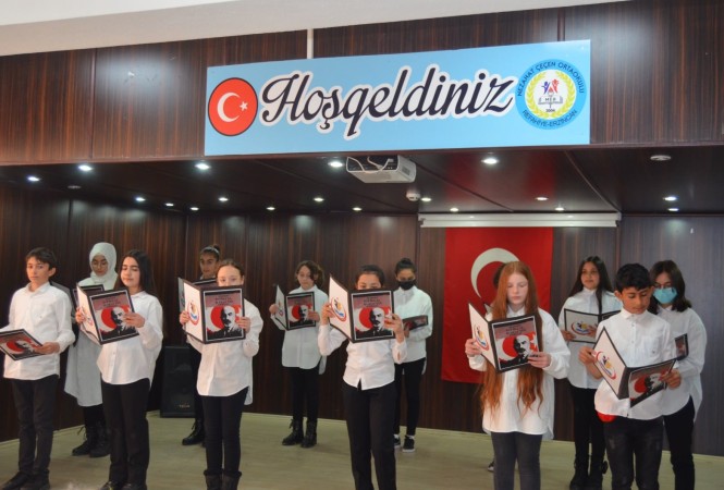 İlçemizde 12 Mart İstiklal Marşının Kabulü ve Mehmet Akif ERSOY' u Anma programı Düzenlendi.